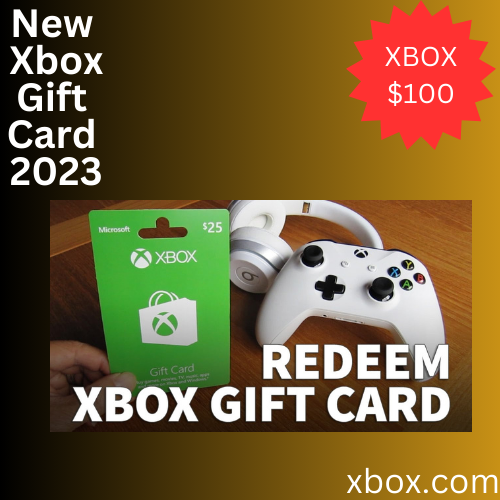 New Xbox Gift Card 2023